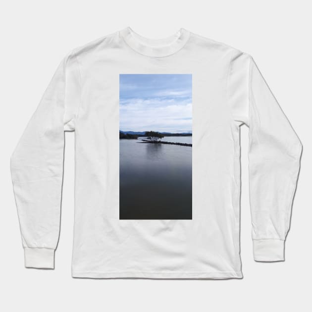 Urunga at High Tide Long Sleeve T-Shirt by Julie Vaux